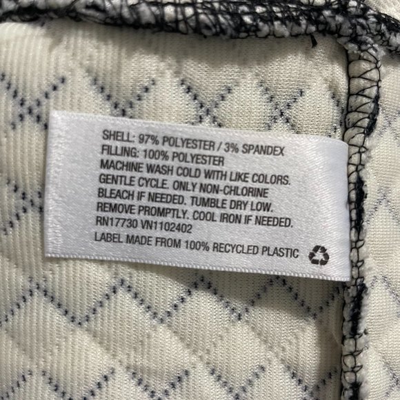 Black & White Striped Skirt - Size M - Picture 4 of 4